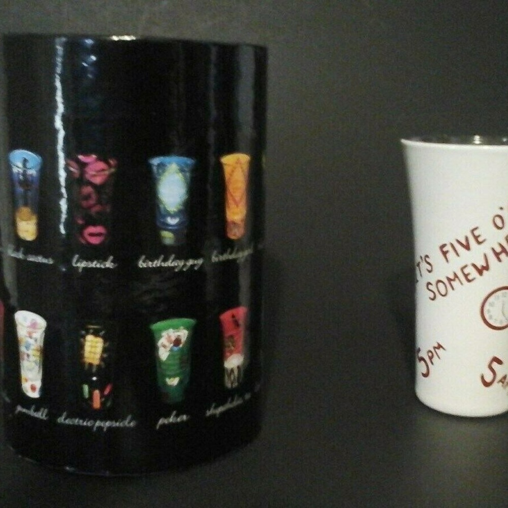 Lolita Hand Painted Shooter Glass, 5 O'Clock Somew